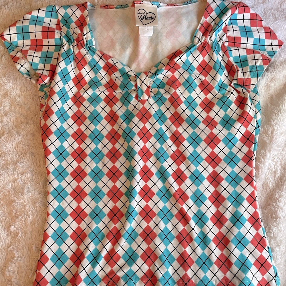 Heart of Haute fitted printed tee